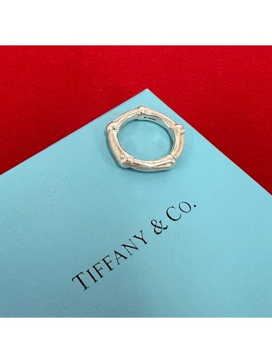 Tiffany & Co. Jewelry - Tiffany & Co Vintage Bamboo Ring 925 Sterling Silver